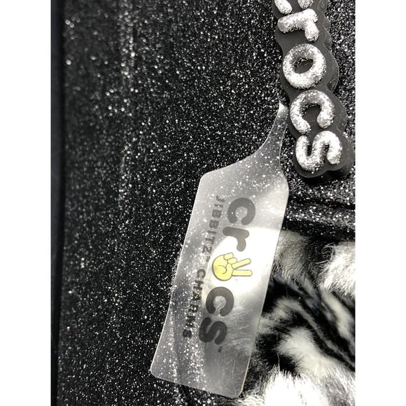 New Crocs Classic Cozzzy Disco Glitter Sandal Women's Size 14/Men’s 13 - Picture 3 of 16